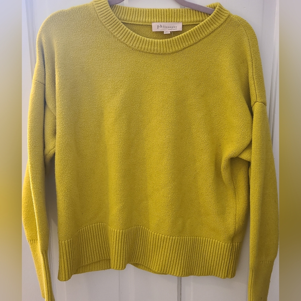 Philosophy Vibrant Yellow Knitwear